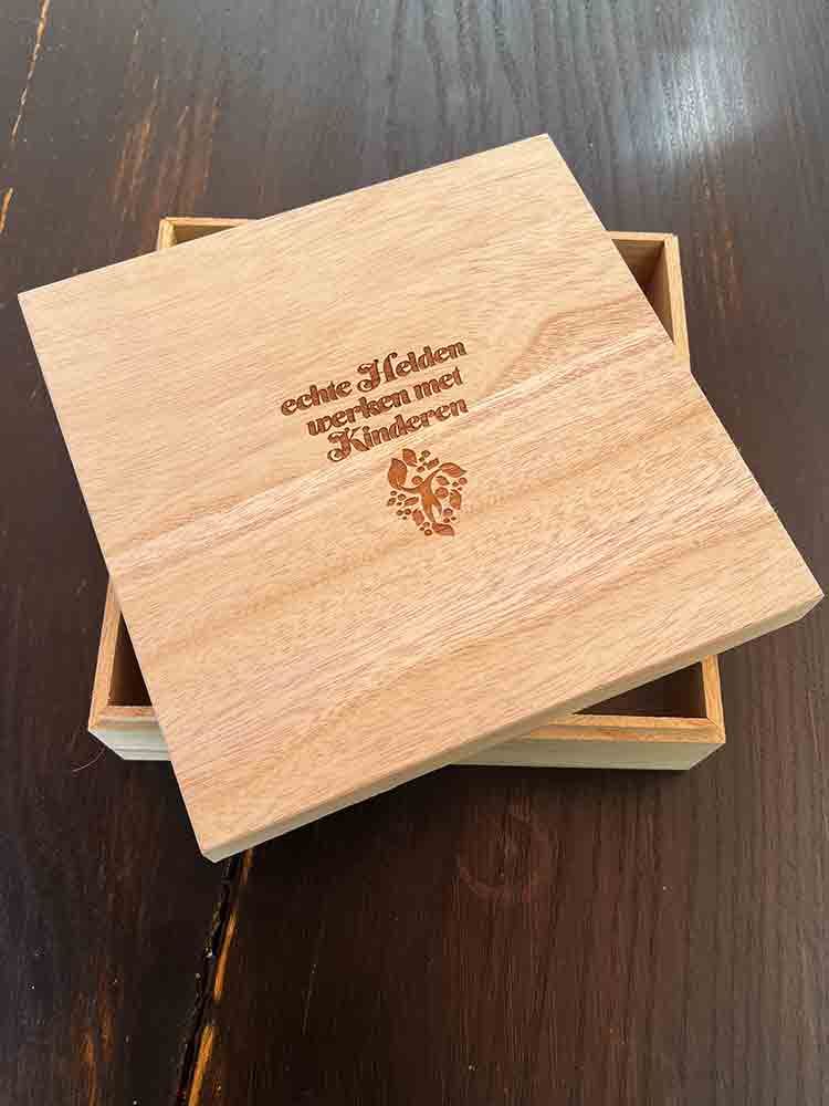 houten kistje